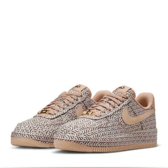 Nike Shoes - Nike Air Force 1 LX "Hemp/Black/ Summit White" Shoes, size 7 NIB
